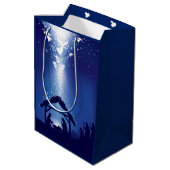 kerstvakantie medium cadeauzakje (Achterkant Gekanteld)