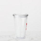 kerstvakantie | Merry Christmoose Acryl Drinkbeker (Rechts)