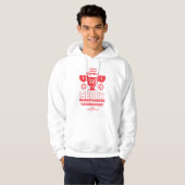 kerstvakantie | Merry Christmoose Hoodie (Voorkant volledig)
