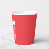 kerstvakantie | Merry Christmoose Papieren Bekers (Links)