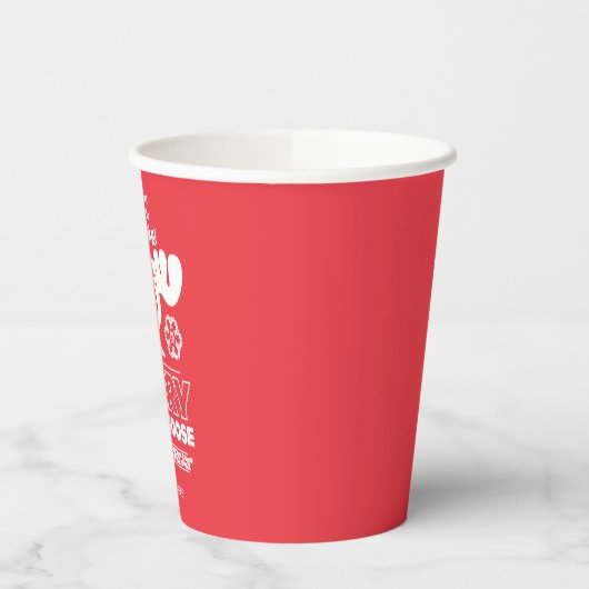 kerstvakantie | Merry Christmoose Papieren Bekers (Links)