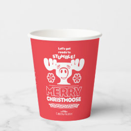 kerstvakantie | Merry Christmoose Papieren Bekers