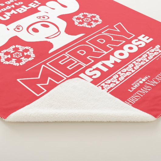 kerstvakantie | Merry Christmoose Sherpa Deken (3/4)