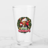 kerstvakantie | Merry Clarkmas Glas (Voorkant)