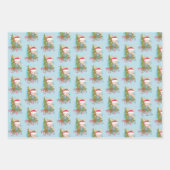 kerstvakantie Merry Clarkmas Inpakpapier Vel (Voorkant 2)