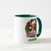 kerstvakantie | Merry Clarkmas Mok (Voorkant rechts)