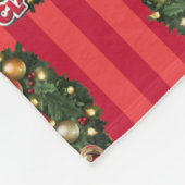 kerstvakantie | Merry Clarkmas Pattern Fleece Deken (Hoek)