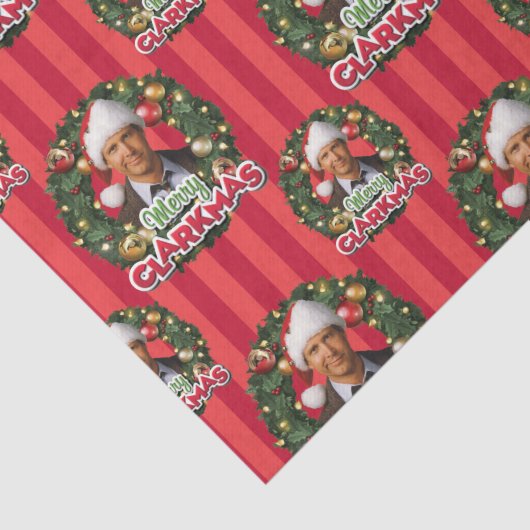 kerstvakantie | Merry Clarkmas Pattern Tissuepapier (Detail)
