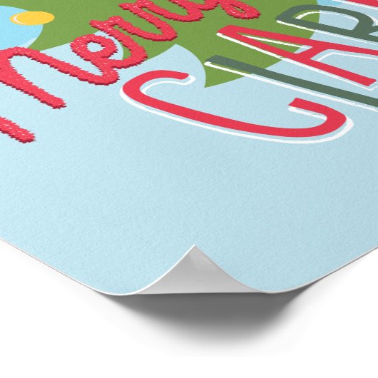 kerstvakantie Merry Clarkmas Poster (Hoek)