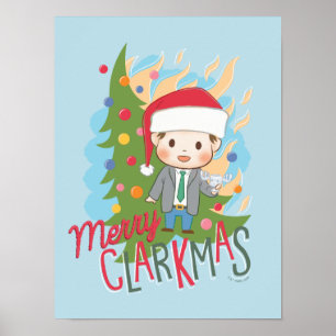 kerstvakantie Merry Clarkmas Poster