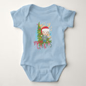 kerstvakantie Merry Clarkmas Romper (Voorkant)