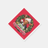 kerstvakantie | Merry Clarkmas Servet (Hoek)