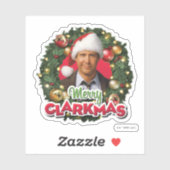 kerstvakantie | Merry Clarkmas Sticker (Vel)