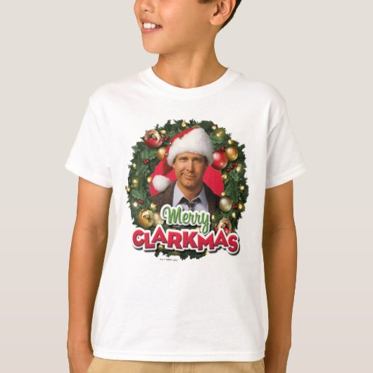 kerstvakantie | Merry Clarkmas T-shirt (Voorkant)