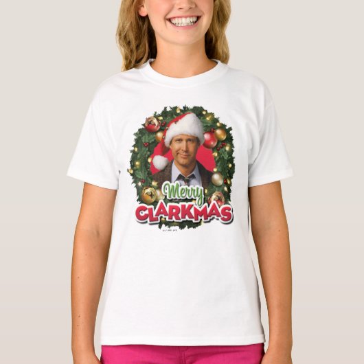 kerstvakantie | Merry Clarkmas T-shirt (Voorkant)