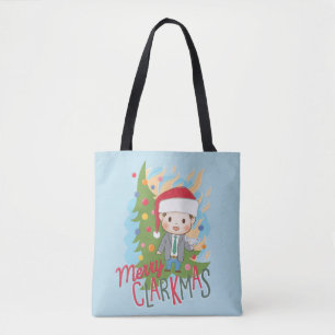kerstvakantie Merry Clarkmas Tote Bag