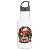 kerstvakantie | Merry Clarkmas Waterfles (Voorkant)