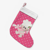 kerstvakantie met bakkerst kleine kerstsok (Voorkant (Hangend))