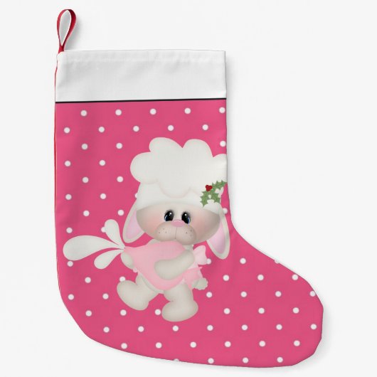 kerstvakantie met bakkerst kleine kerstsok (Voorkant)