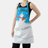 Kerstvakantie met beer kalkoenen van poar schort (Insitu)