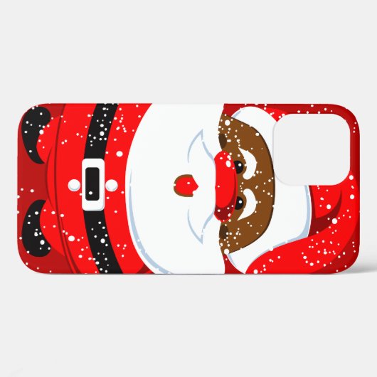 Kerstvakantie met de Afrikaanse Kerstman Case-Mate iPhone Case (Achterkant (horizontaal))