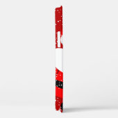 Kerstvakantie met de Afrikaanse Kerstman Case-Mate iPhone Case (Achterkant / Rechts)