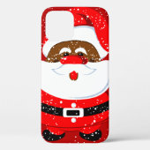 Kerstvakantie met de Afrikaanse Kerstman Case-Mate iPhone Case (Achterkant)