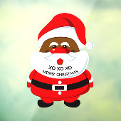 Kerstvakantie met de Afrikaanse Kerstman Raamsticker (Vel 3)