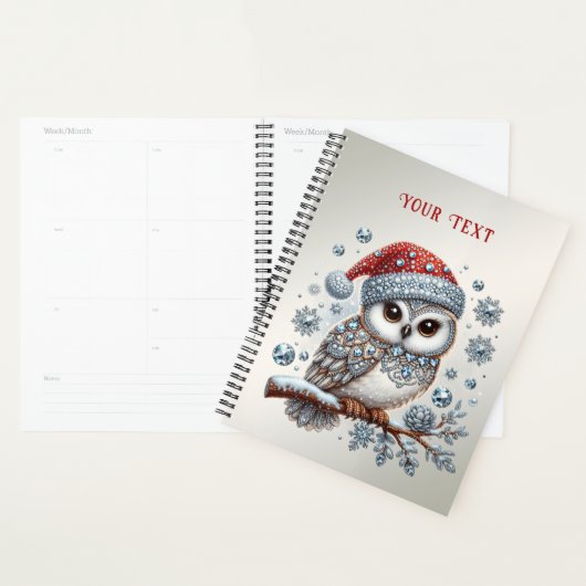 kerstvakantie met de uil planner (Display)