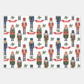  kerstvakantie met kerstmis inpakpapier vel (Voorkant 3)