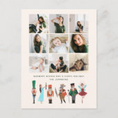 kerstvakantie met kraakballet feestdagenkaart (Voorkant)