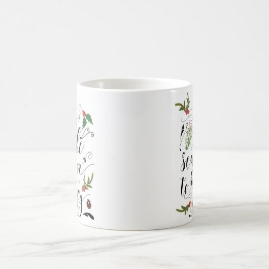 Kerstvakantie mok is het seizoen dat alleen maar z (Center)