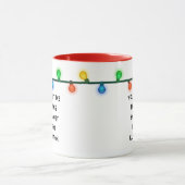 kerstvakantie Mok kerstlampje (Midden)