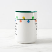 kerstvakantie Mok kerstlampje (Center)