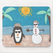 kerstvakantie muismat (Voorkant)