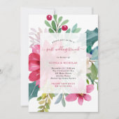 Kerstvakantie na bruiloft brunch | Bloemen Kaart (Voorkant)