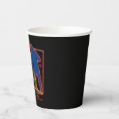 kerstvakantie | Neef Eddie Neon Sign Papieren Bekers (Links)