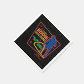 kerstvakantie | Neef Eddie Neon Sign Servet (Hoek)