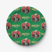 kerstvakantie | Niet de Brigade-strijder Papieren Bordje (Voorkant)