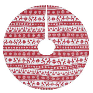 Kerstvakantie Noordse Patroon Knus Kerstboom Rok