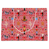 Kerstvakantie - Notenkraker Grote Geschenktas Groot Cadeauzakje (Voorkant)