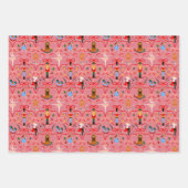 Kerstvakantie - Notenkraker Inpakpapier Vel (Voorkant)