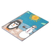 kerstvakantie notitieboek (Linkerzijde)