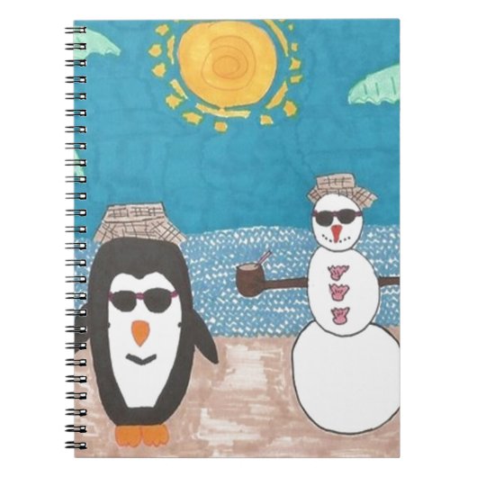 kerstvakantie notitieboek (Voorkant)