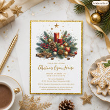 Kerstvakantie Open Huis Festive Feest