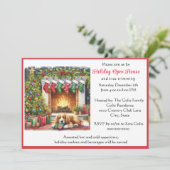 Kerstvakantie Open Huis Kaart (Staand voorkant)