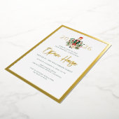 Kerstvakantie Open Huis Notenkraker Script Folie Uitnodiging (Gedraaid)