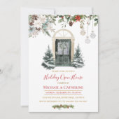 Kerstvakantie Open Huis Uitnodiging (Voorkant)