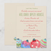 Kerstvakantie Open Huis Uitnodiging (Voorkant / Achterkant)