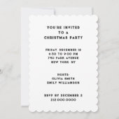 Kerstvakantie Open Huis Uitnodigingen (Achterkant)